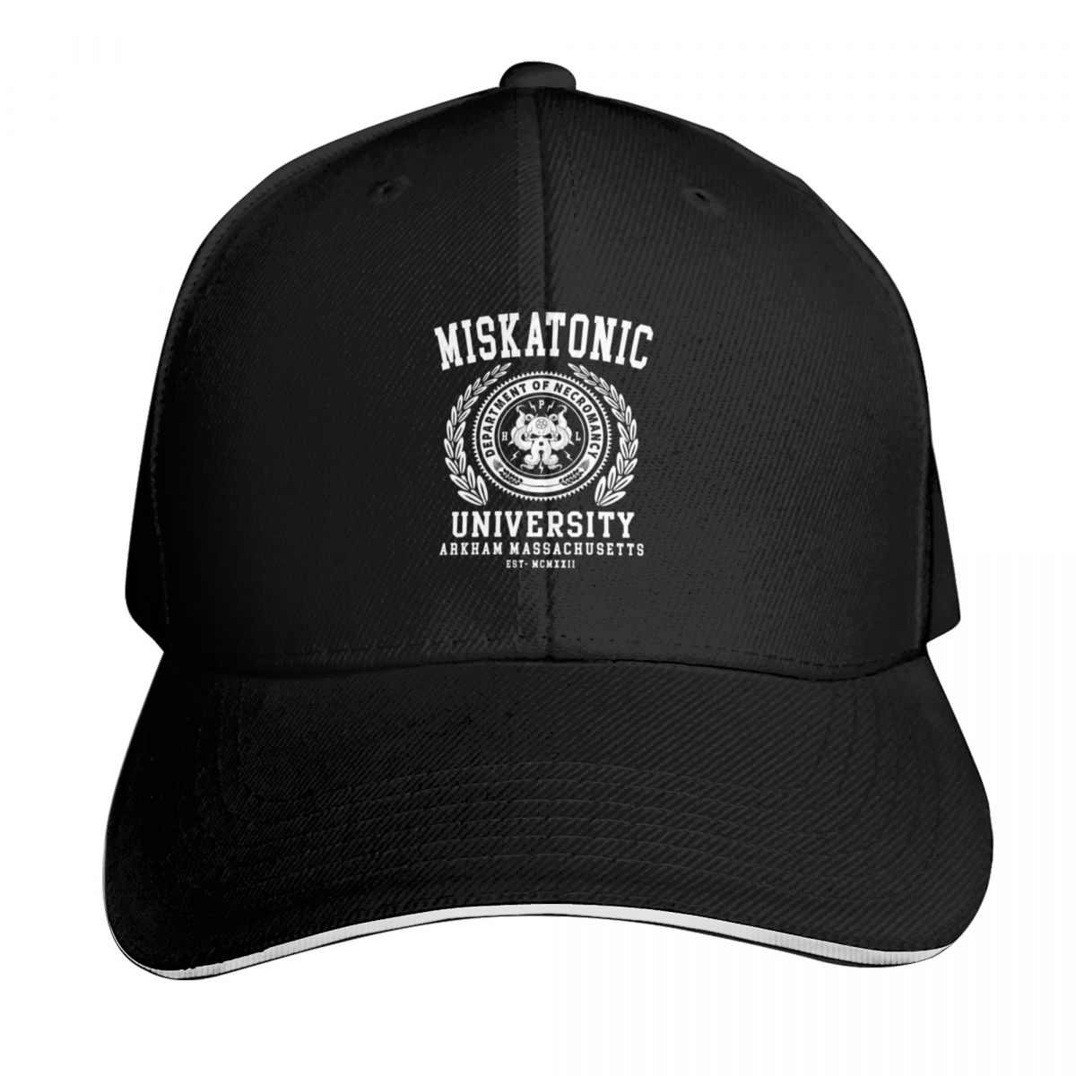 Streetwear Brand Hats - CTHULU AND LOVECRAFT - MISKATONIC UNIVERSITY