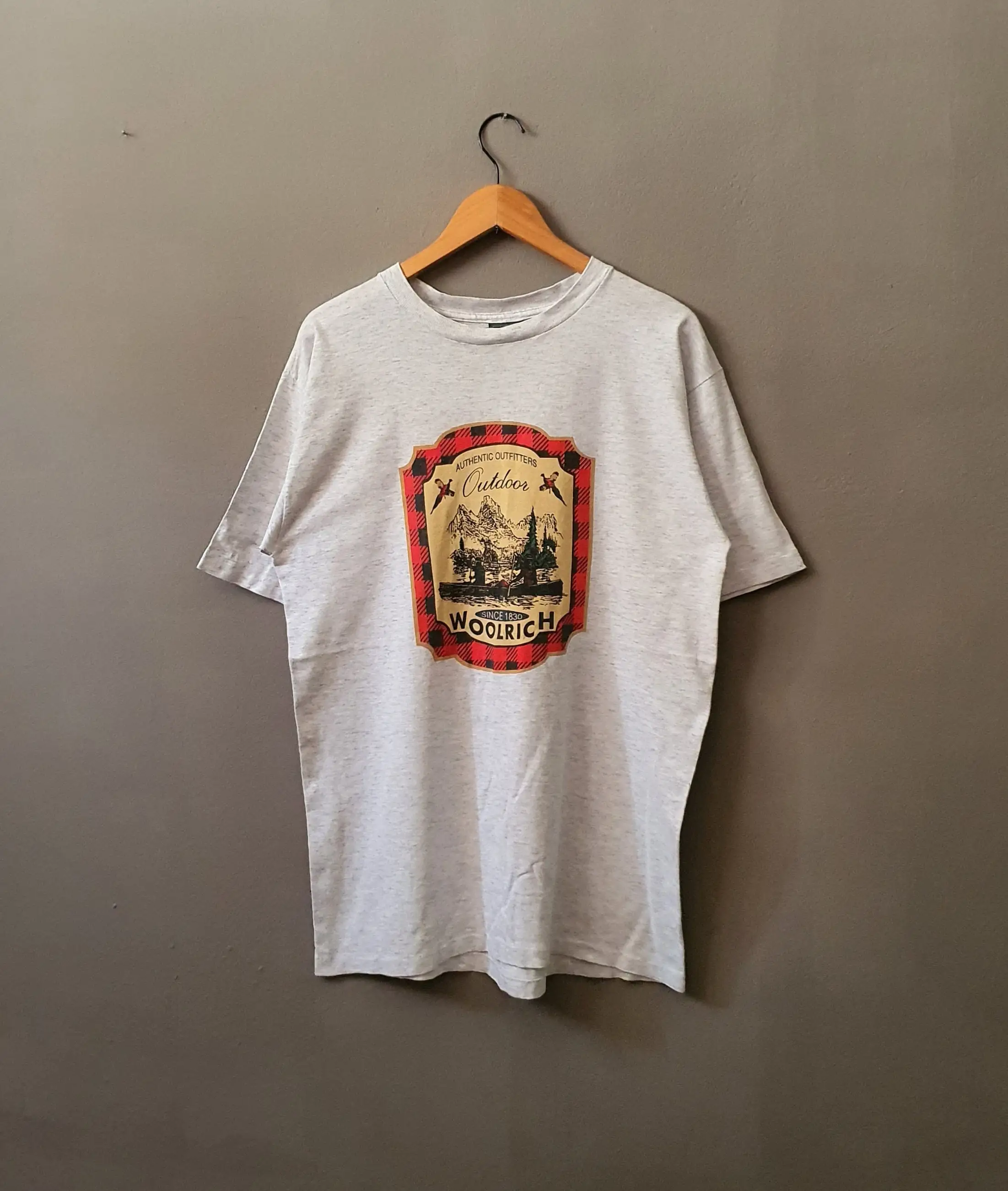 Top Streetwear Brand Usa - Vintage 90s WOOLRICH Outdoor Outfitters T