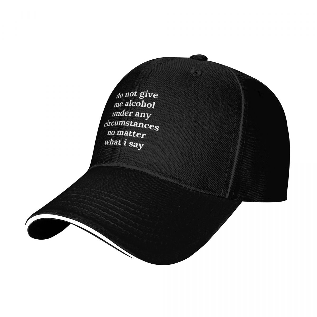do not give me alcohol under a - Streetwear Brand Hats recensie en prijs