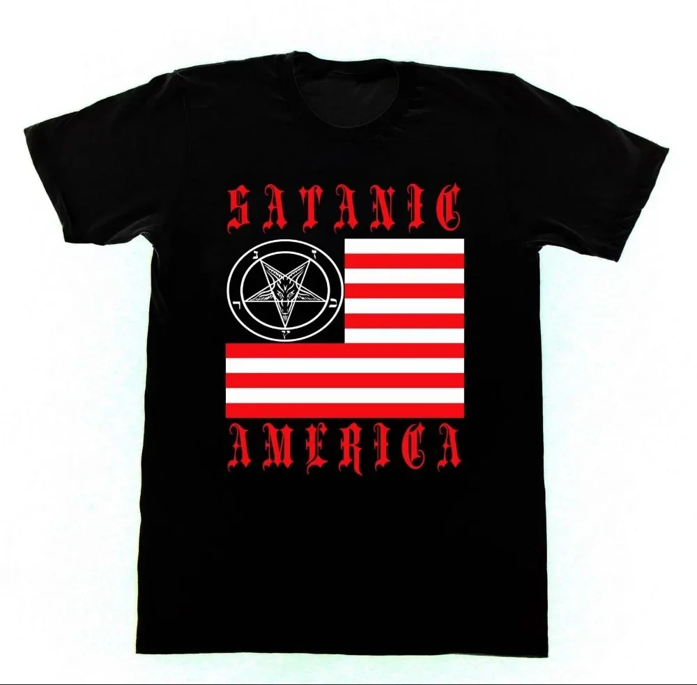 Satanic America T Shirt 31 T-S - Streetwear Brand America recensie en prijs