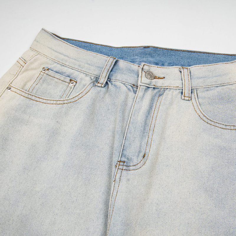 American Style Distressed Lett - Streetwear Brand Jeans recensie en prijs