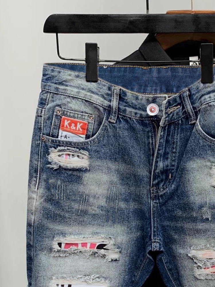 2026 Summer Ripped Straight Me - Streetwear Brand Jeans recensie en prijs