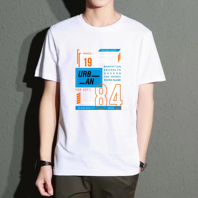 Men's Black Round-Neck Short-S - Streetwear Brand New York recensie en prijs