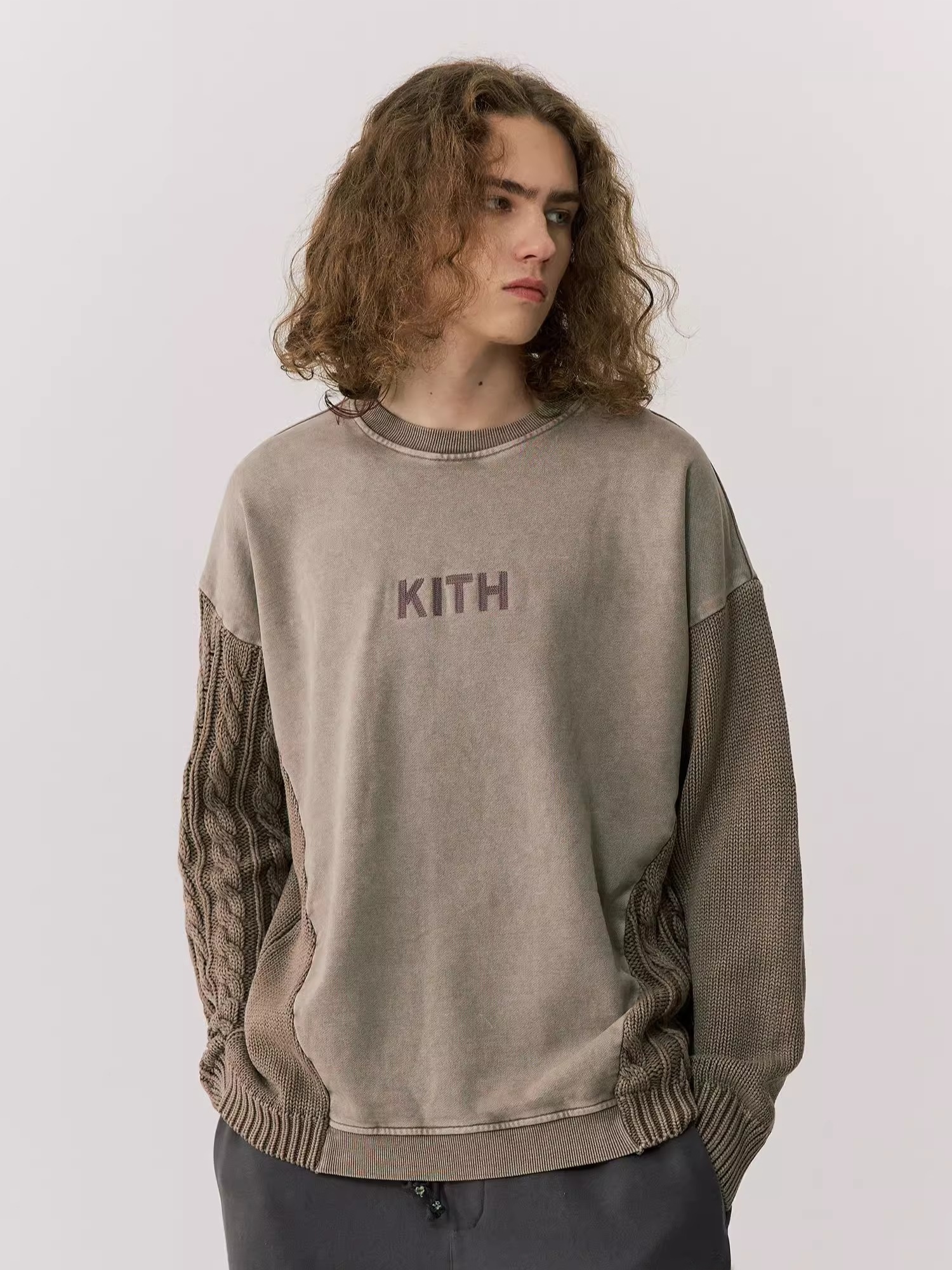 Thickened Washed Knitted Sweat - Kith Sweater Knit recensie en prijs