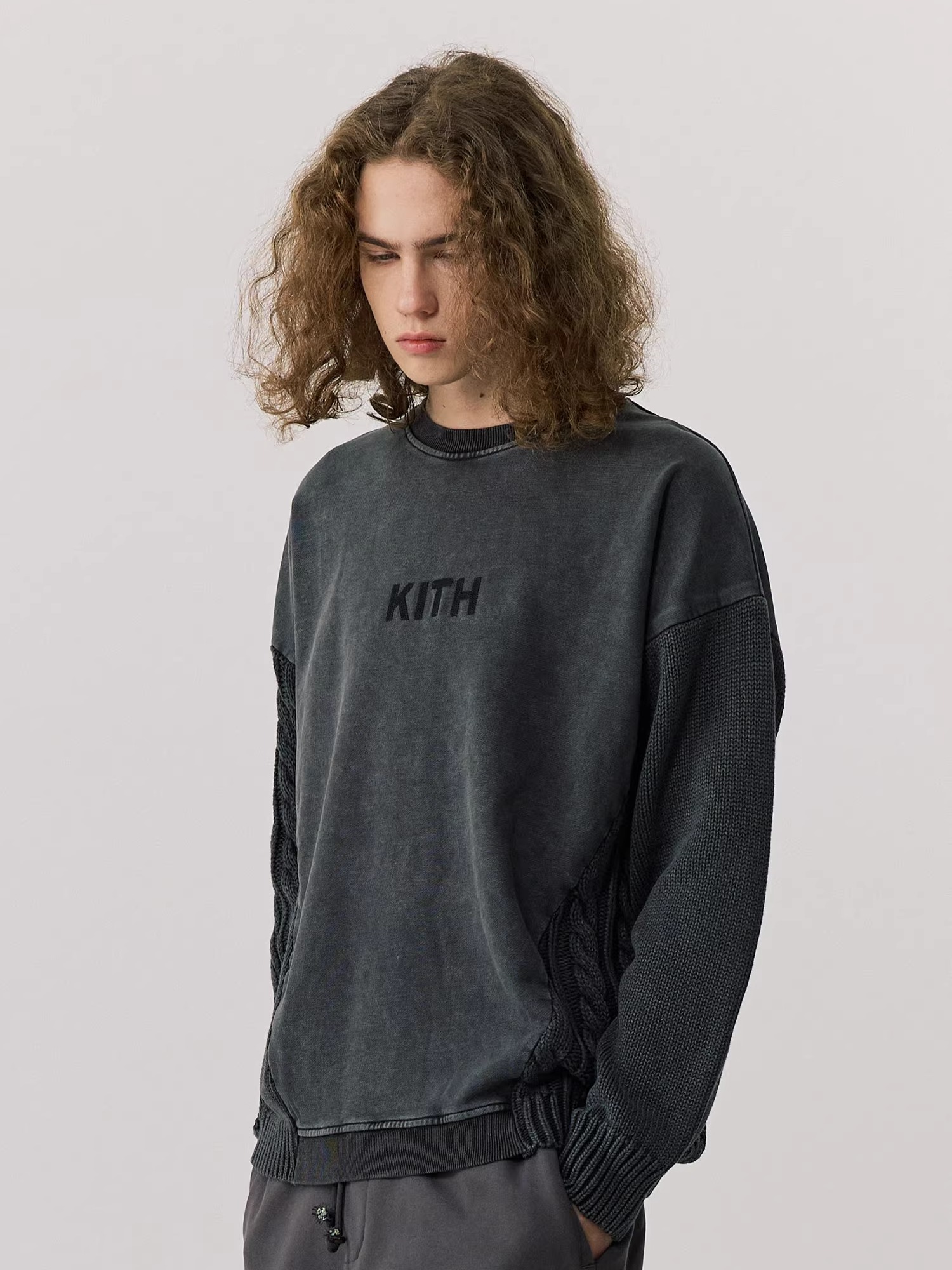 Thickened Washed Knitted Sweat - Kith Sweater Knit recensie en prijs