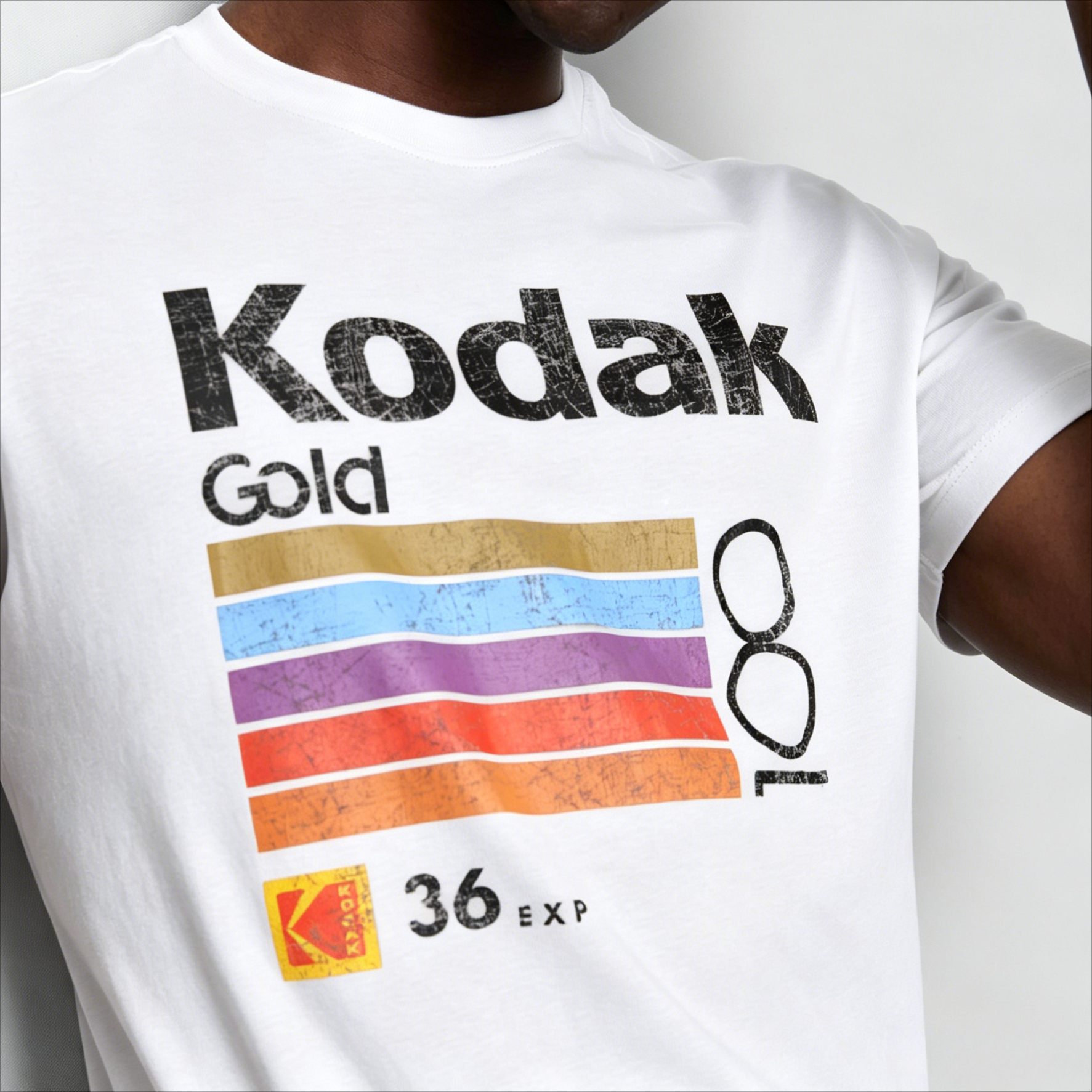 Kodak Brand  Cotton Unisex Shi - Streetwear Brand New recensie en prijs