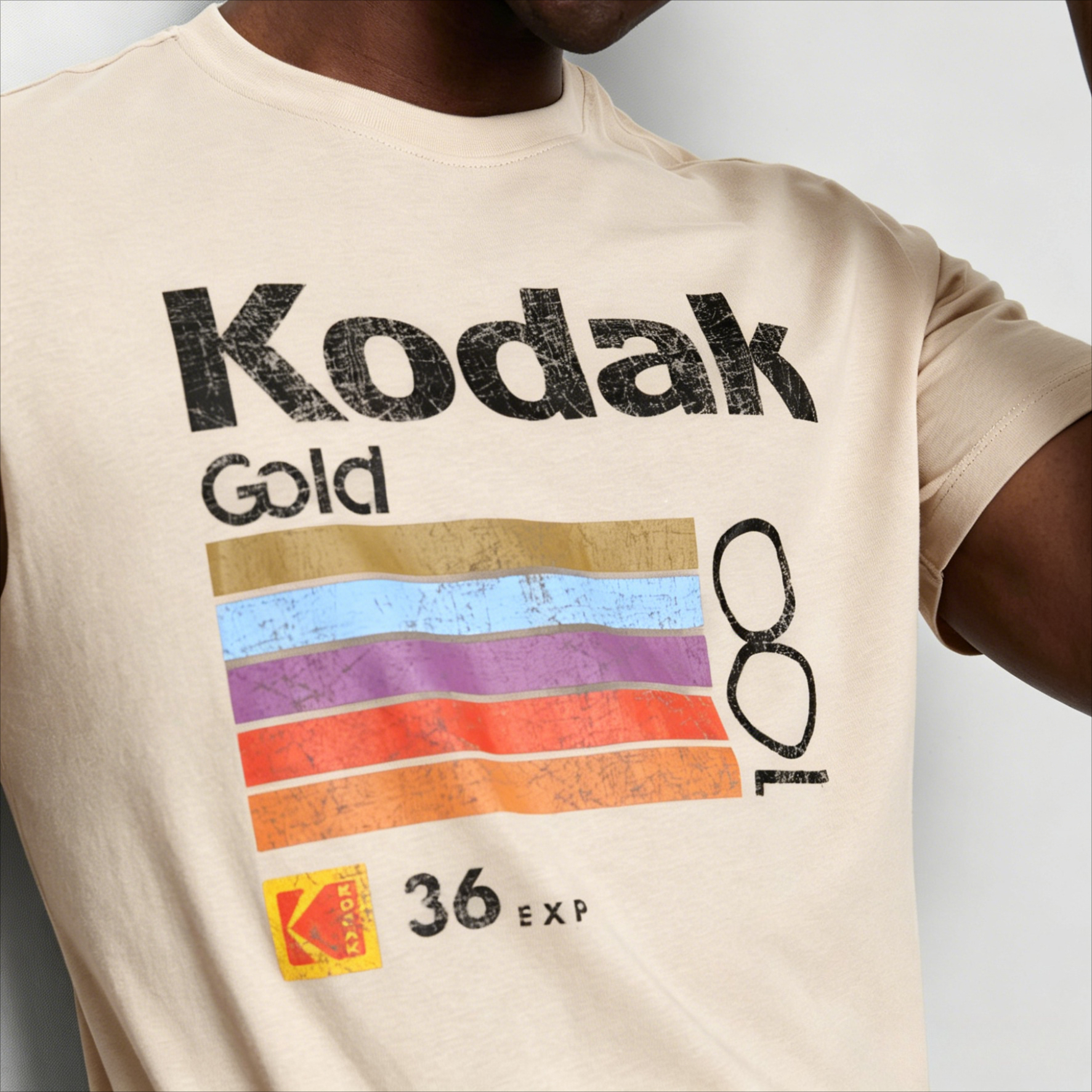 Kodak Brand  Cotton Unisex Shi - Streetwear Brand New recensie en prijs