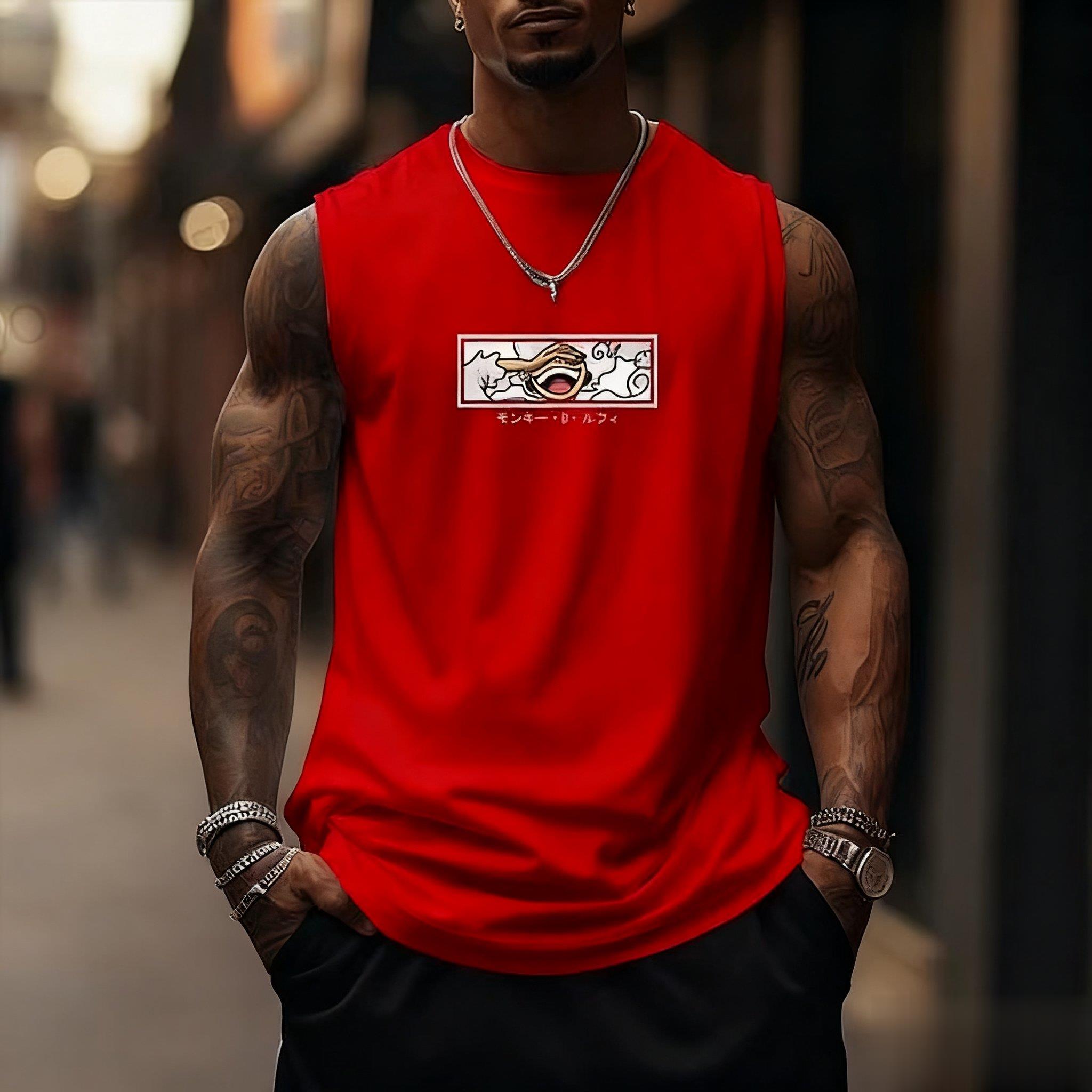 One Piece Luffy Gear 5 Tank To - Good Streetwear Brand recensie en prijs