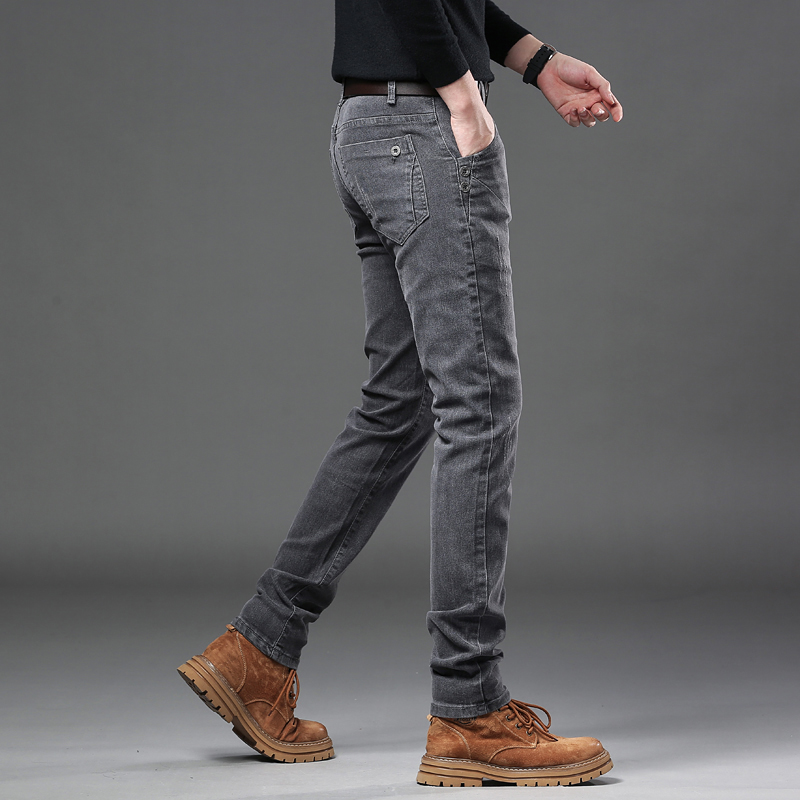 New Pure Gray Korean Slim Jean - Streetwear Brand Jeans recensie en prijs