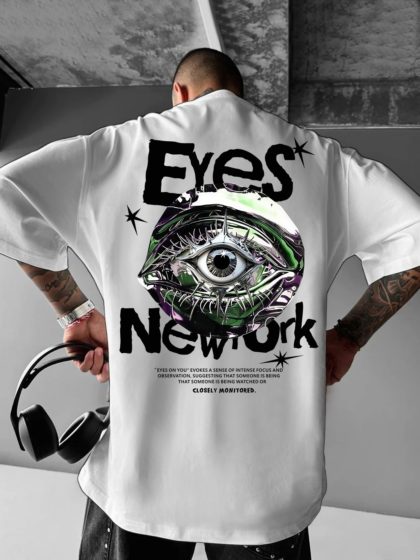 Men's Oversized New York Gothi - Streetwear Brand New York recensie en prijs