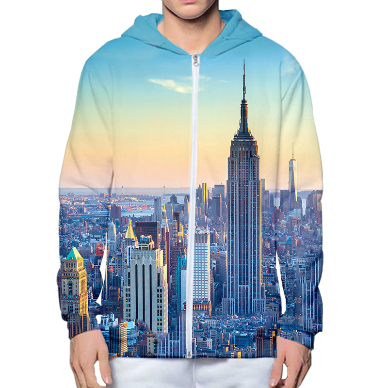 Autumn Winter 3D Printed New Y - Streetwear Brand New York recensie en prijs