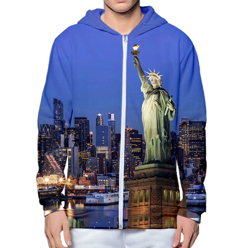 Autumn Winter 3D Printed New Y - Streetwear Brand New York recensie en prijs