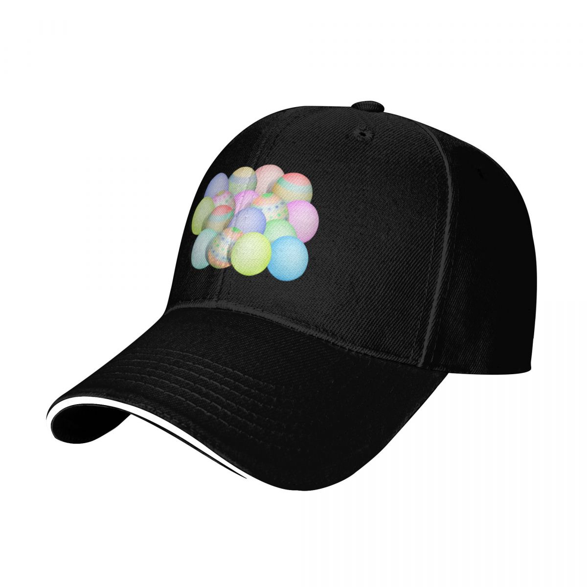 Pastel Colored Easter Eggs Bas - Streetwear Brand Hats recensie en prijs